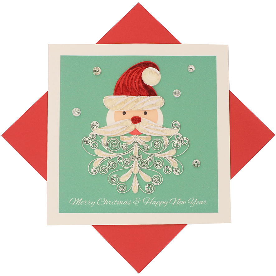 Quilling Christmas Card 09